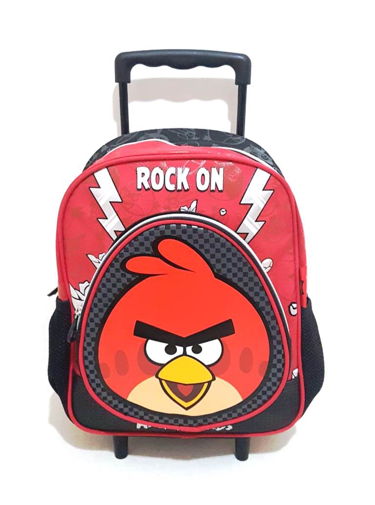 Angry Birds Çekçekli Anaokulu Çantası Çanta Burada
