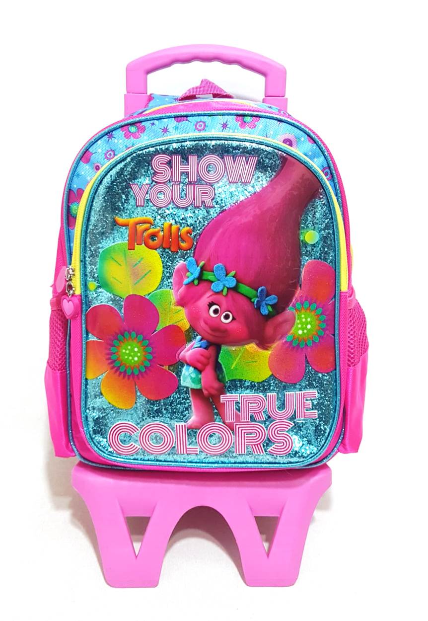 Trolls Çekçekli Okul Çantası