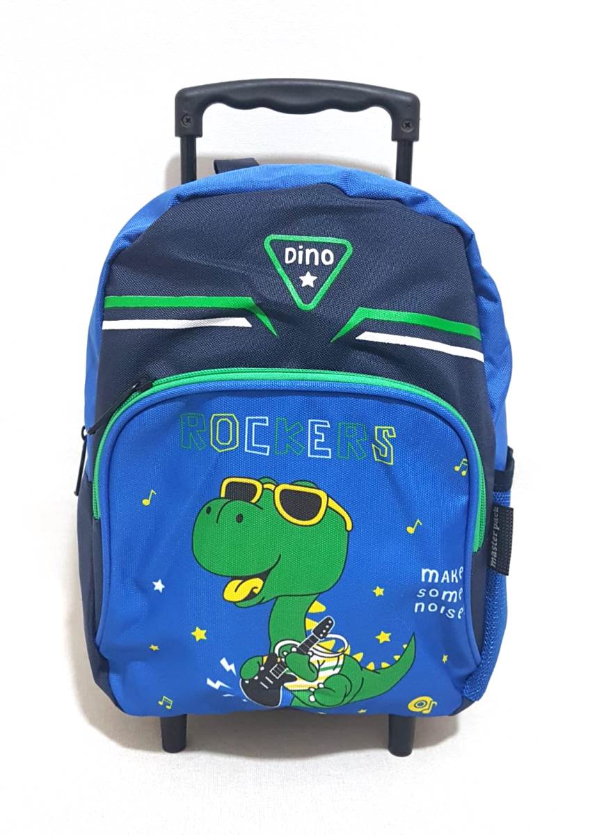 Master Pack Çekçekli Anaokulu Çantası Dinozor