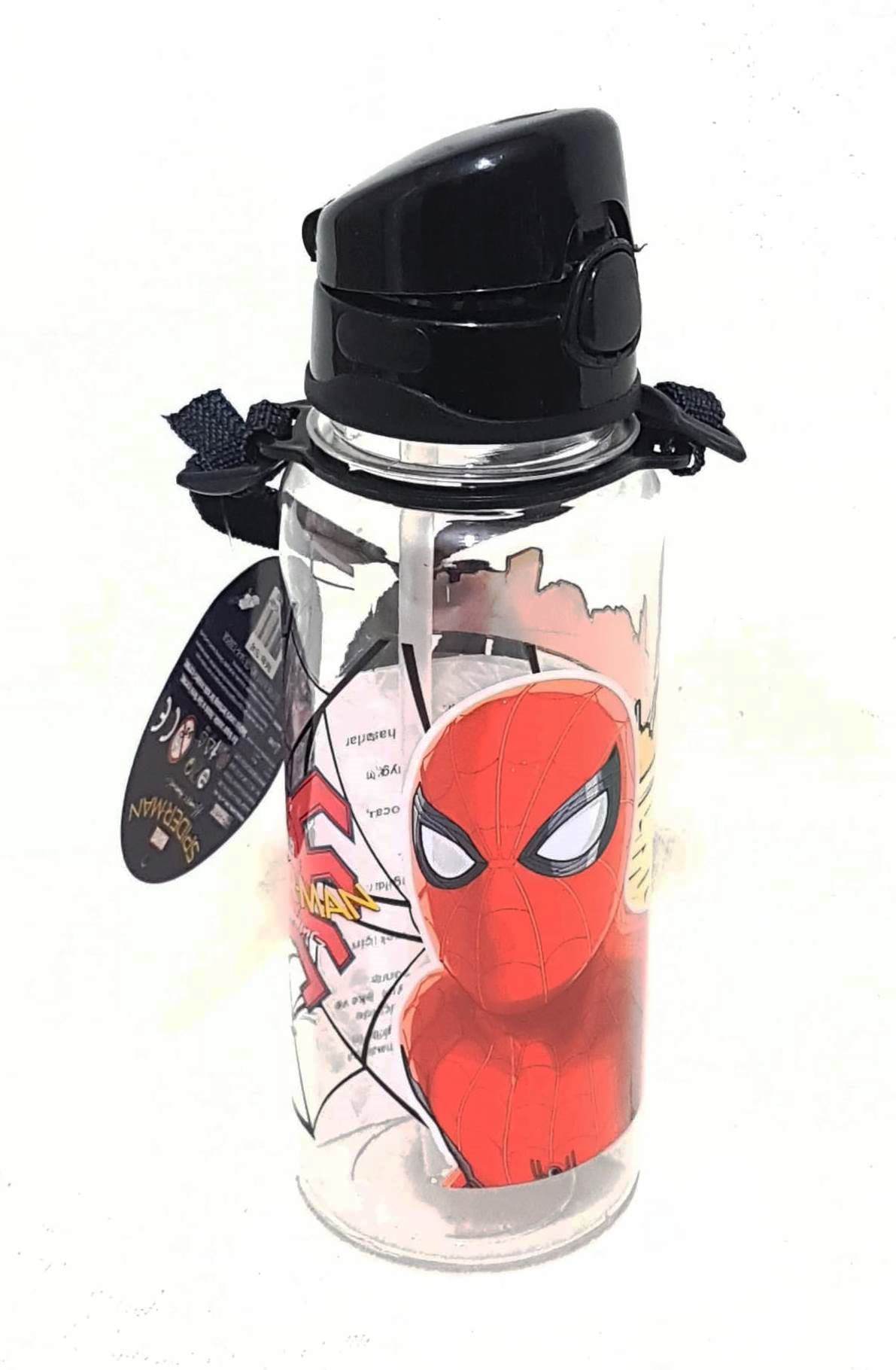 Spiderman Su Matarası Çanta Burada