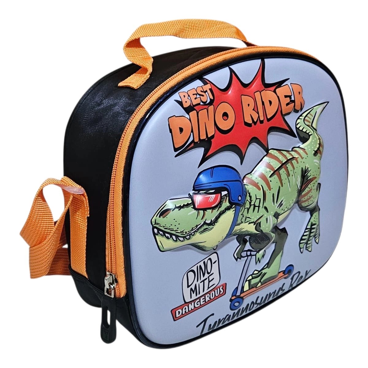 Unick Color Çekçekli İlkokul Çantası  Üçlü Set Dino Rider