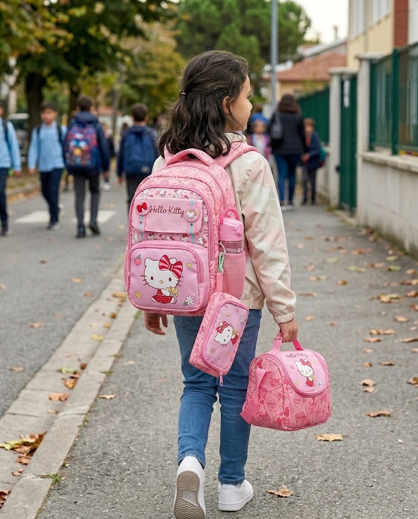 Hello Kıtty Okul Çantası 3 lü set 3691