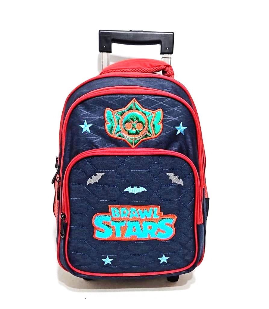 Master Pack Brawl Stars Çekçekli Okul Çantası İkili Set