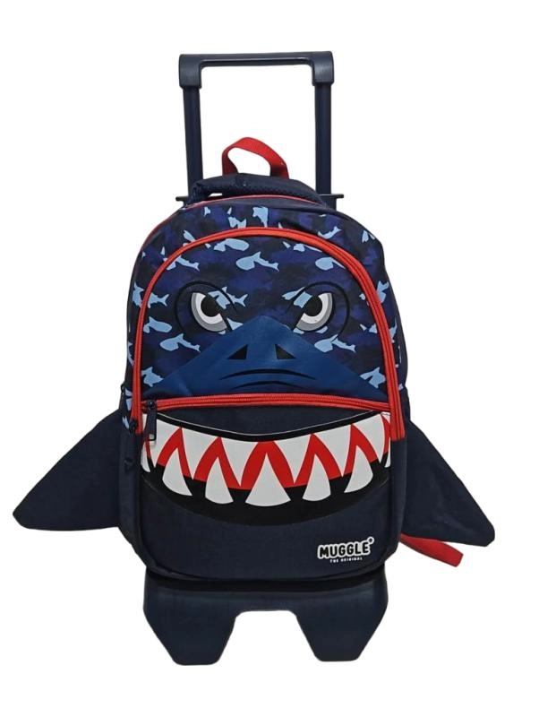 Muggle Çekçekli Okul Çantası Shark