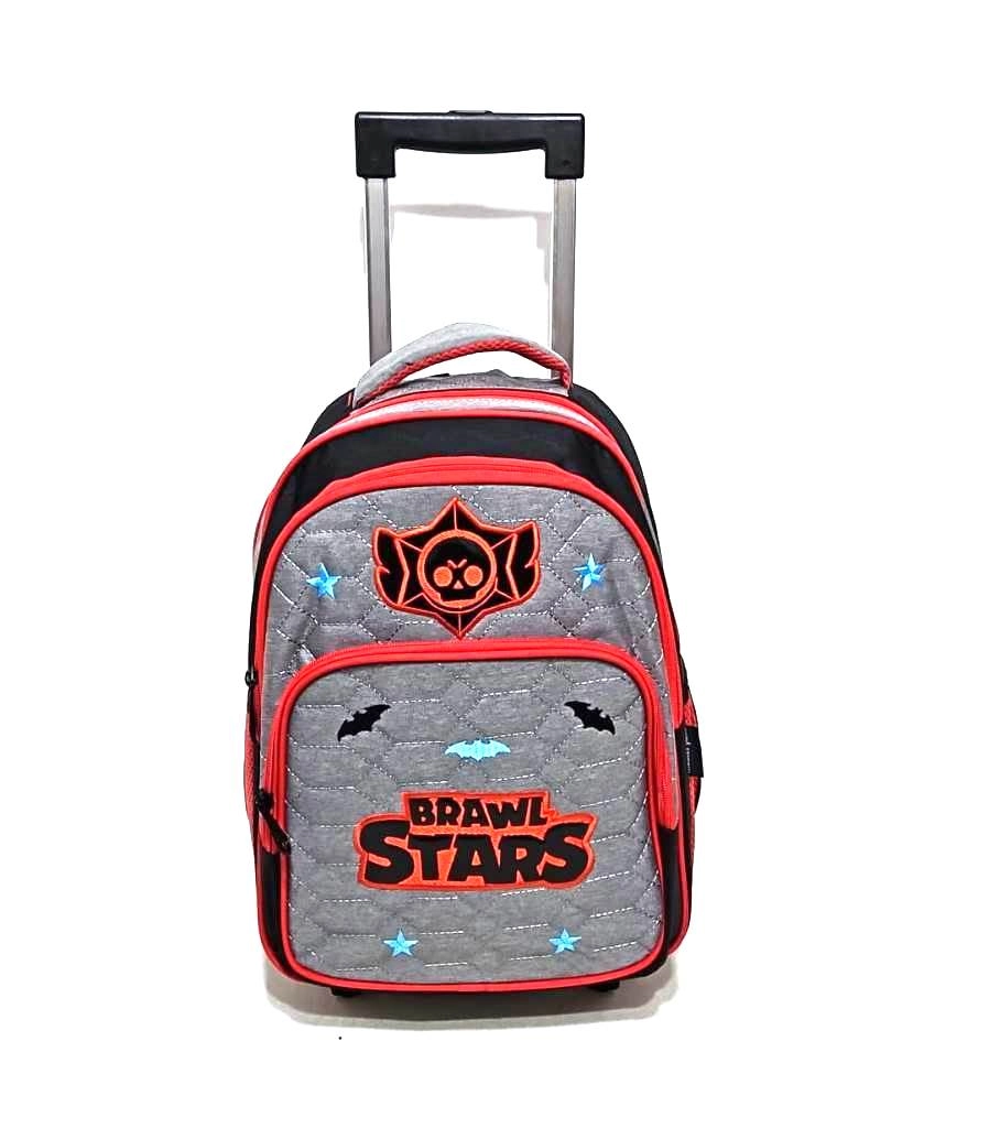 Master Pack Brawl Stars Çekçekli Okul Çantası İkili Set 