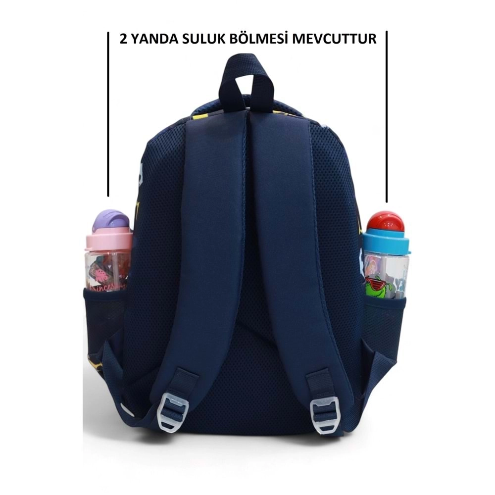 Relaxion İlkokul Çantası  Üçlü Set 1395