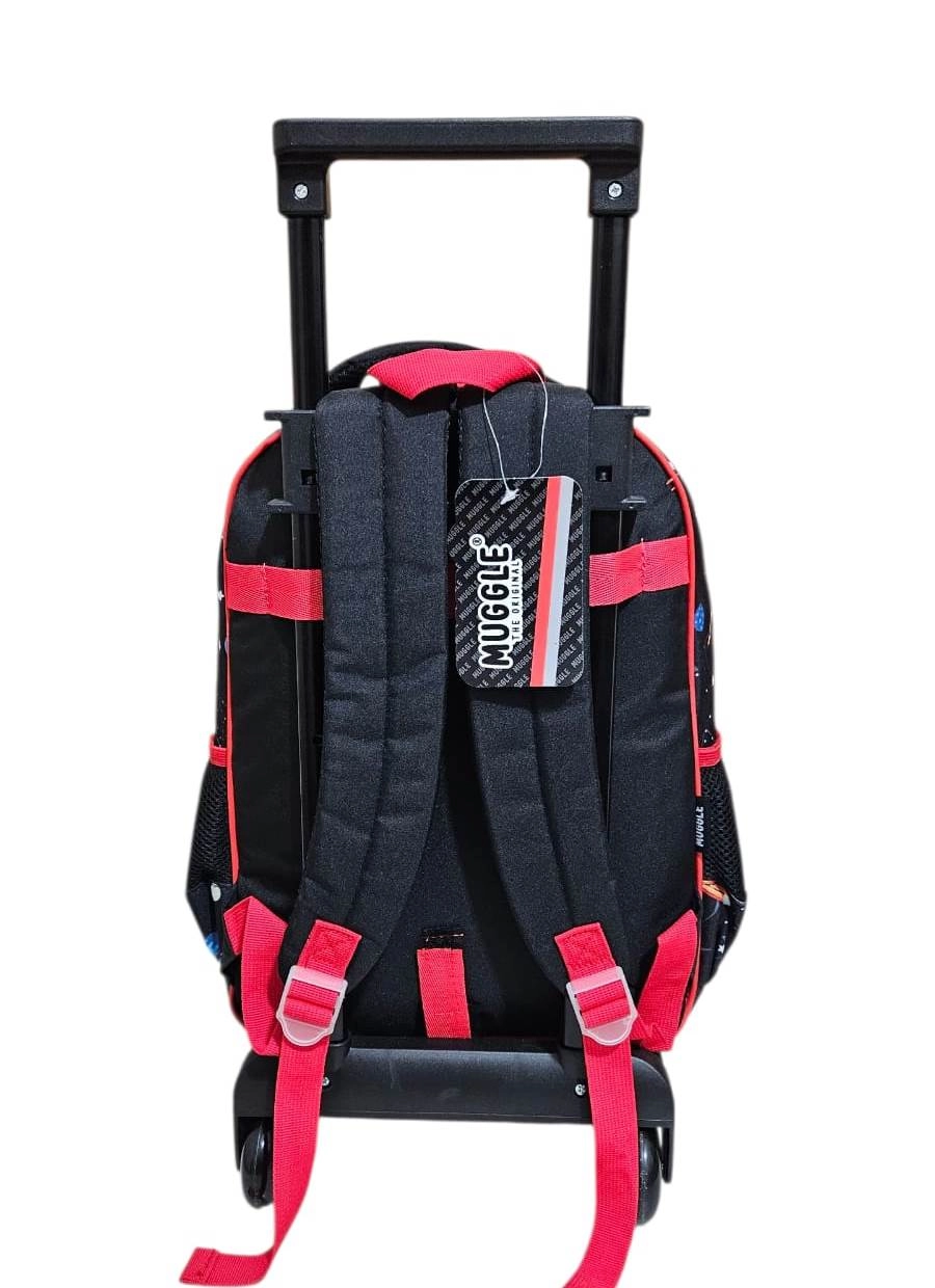 Muggle Space Expeditions Çekçekli Okul Çantası 3 lü Set