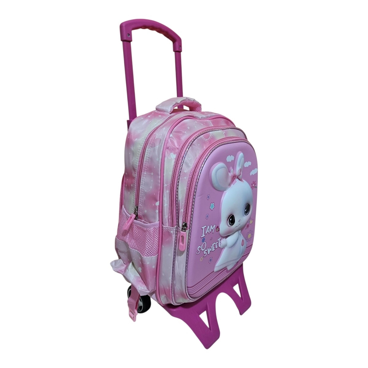 Unick Color Çekçekli İlkokul Çantası  Üçlü Set Sweet Bunny