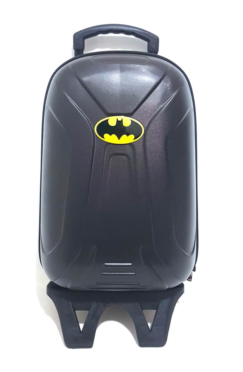 Batman USB Girişli Çekçekli Okul Çantası 