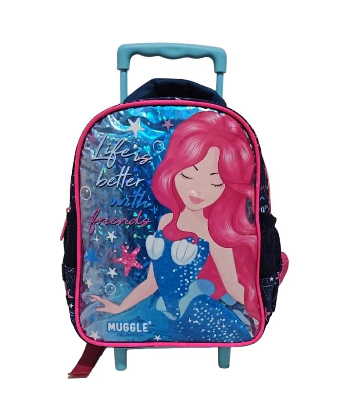 Muggle Marmaid Çekçekli Anaokulu Çantası 3663