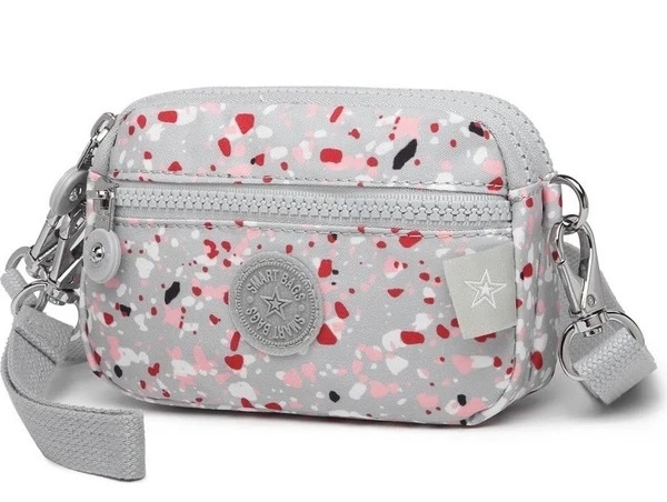Smart Bags Çapraz Askılı Mini Çanta Krinkıl Kumaş 3177 Renkli