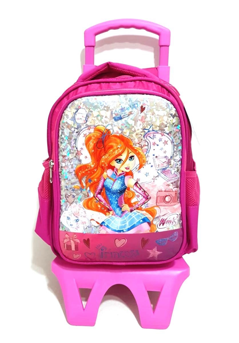 Winx Çekçekli Okul Çantası 