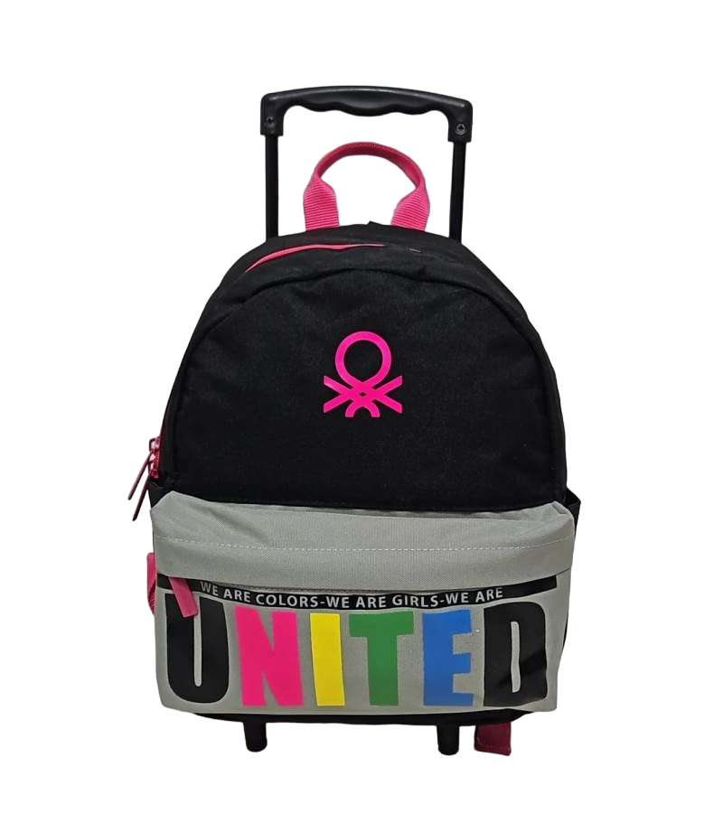 United Colors Of Benetton Çekçekli Anaokulu Çantası 