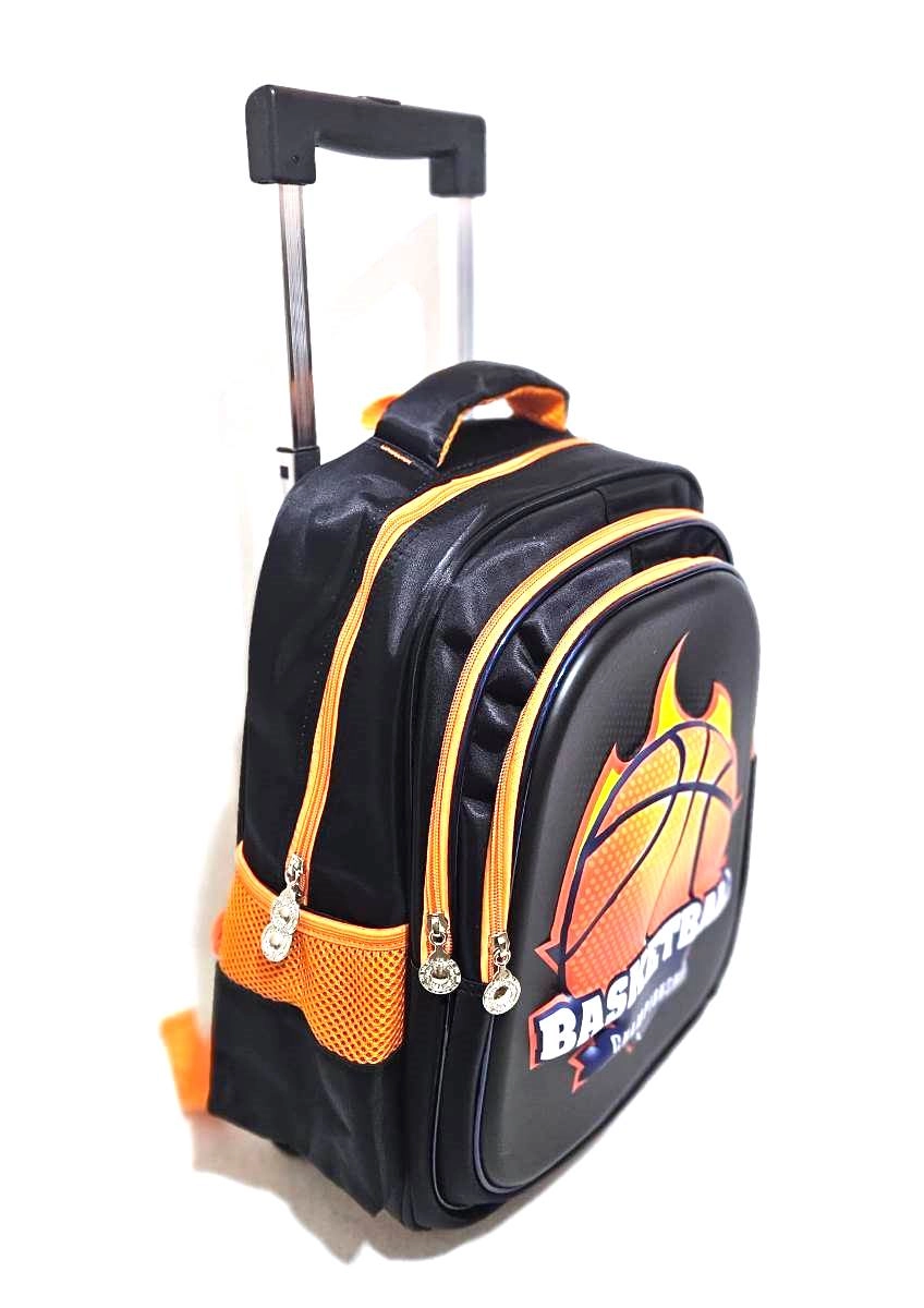 Unick Color Çekçekli İlkokul Çantası  Üçlü Set Basketbol