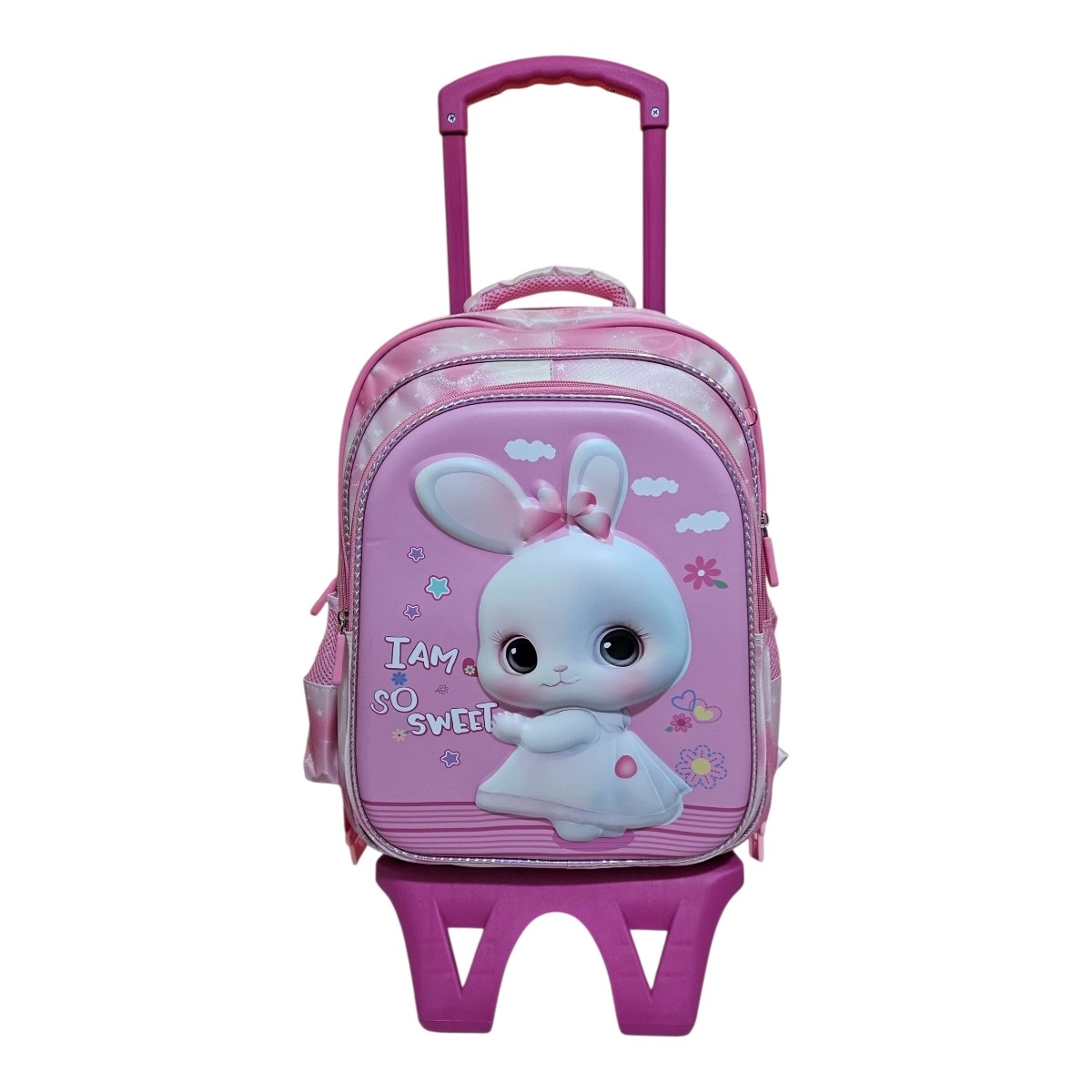 Unick Color Çekçekli İlkokul Çantası  Üçlü Set Sweet Bunny