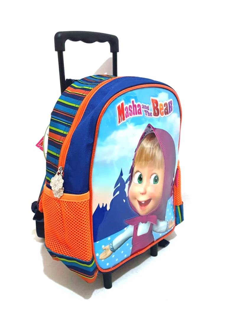 Masha and The Bear Çekçekli Anaokulu Çantası