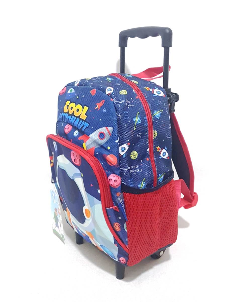 Master Pack Çekçekli Anaokulu Çantası Astronot