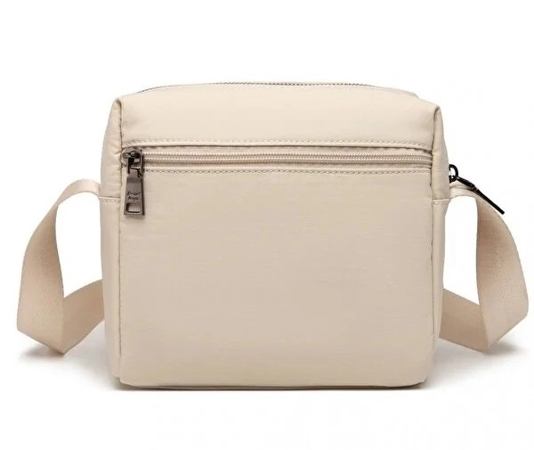 Smart Bags Kadın Postacı Çantası Krinkıl Kumaş 3109 Bej