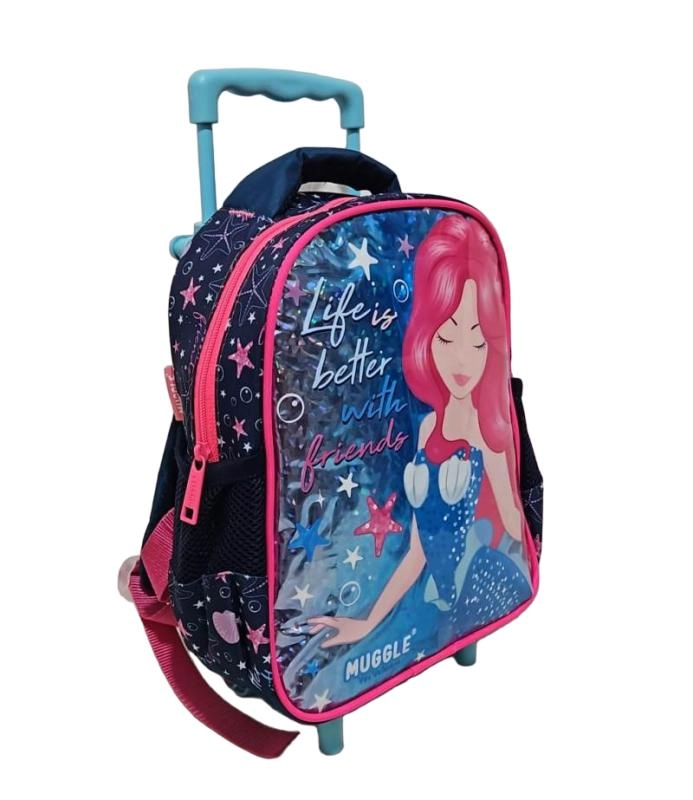Muggle Marmaid Çekçekli Anaokulu Çantası 3663