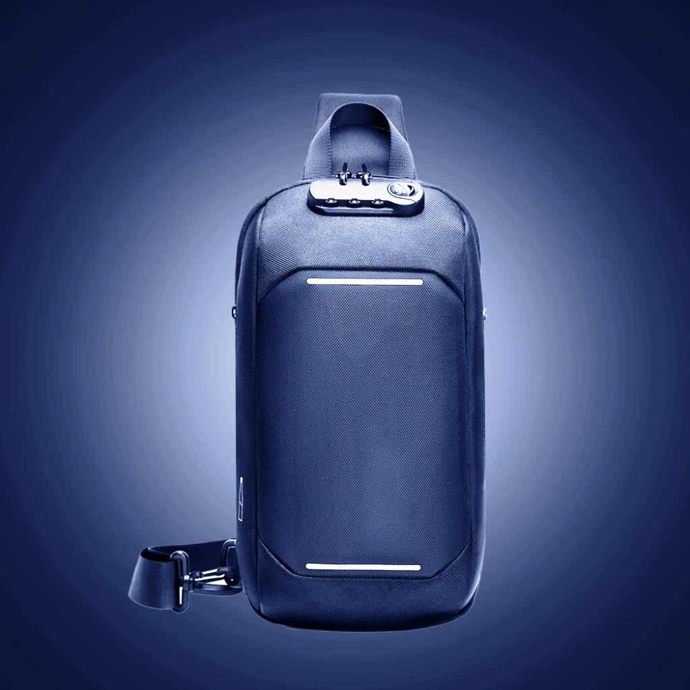 C-Active Erkek Bodybag Omuz Çantası 8619 Lacivert