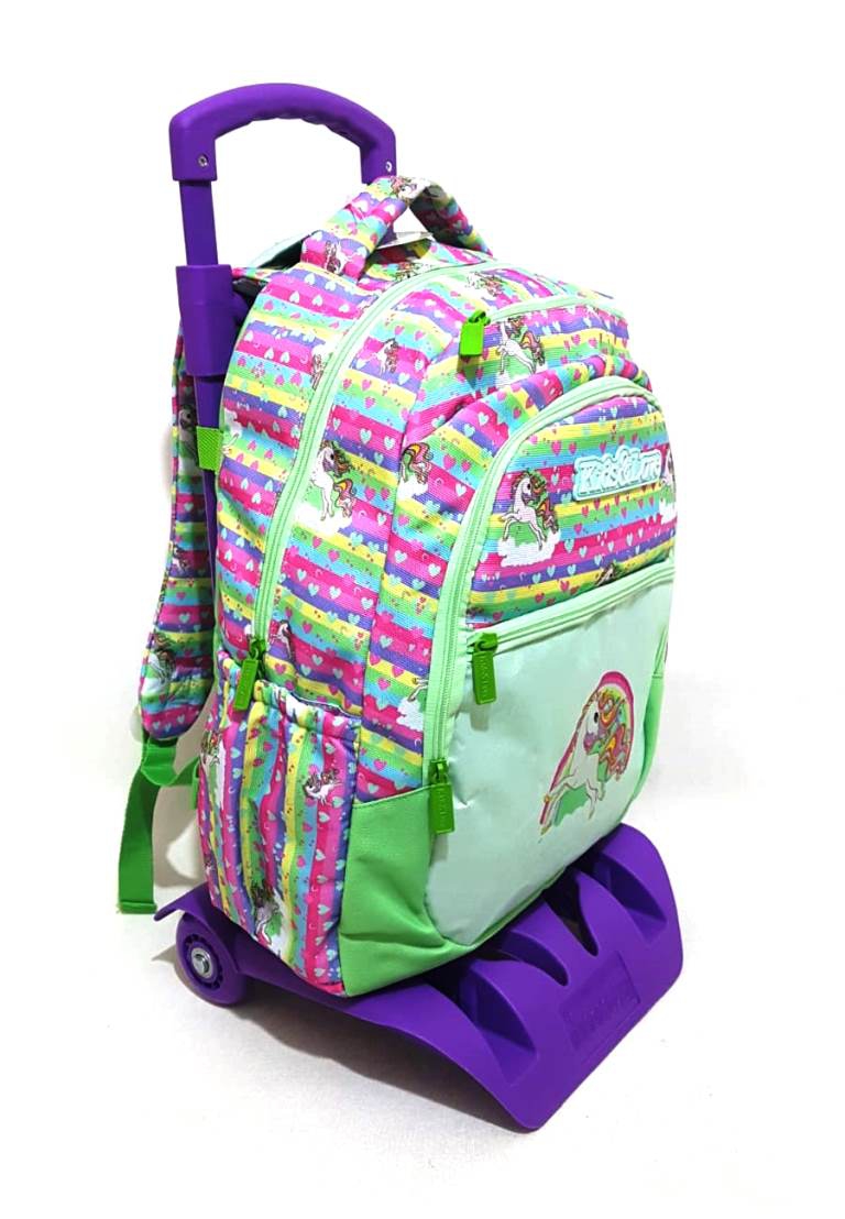 Kaukko Kids&Love Rainbow Unicorn Çekçekli İlkokul Çantası L5022 