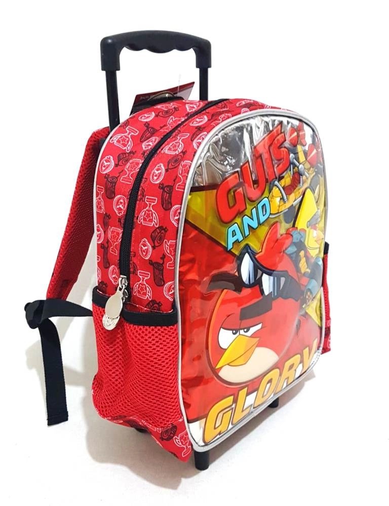 Angry Birds Çekçekli Anaokulu Çantası 87890