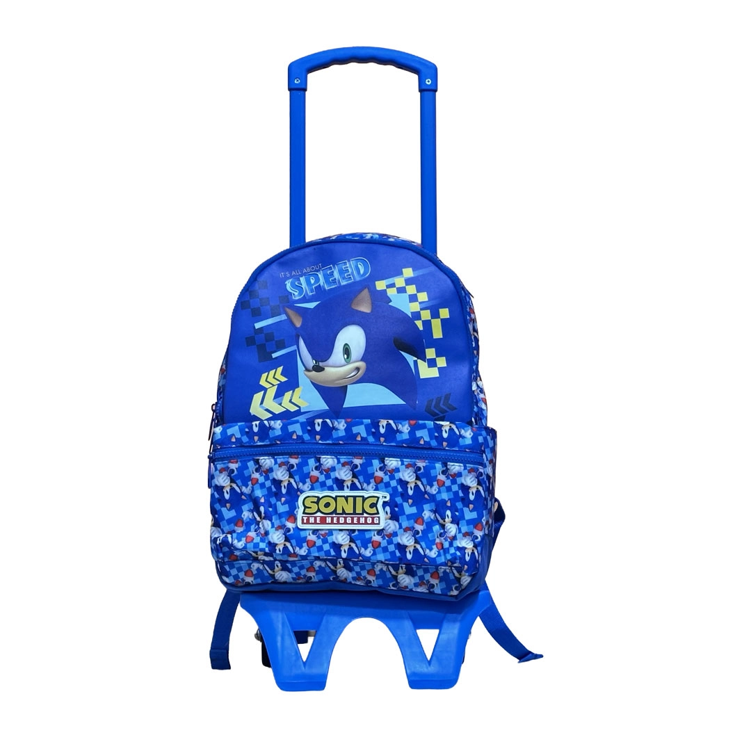 Sonic Çekçekli Okul Çantası 2471