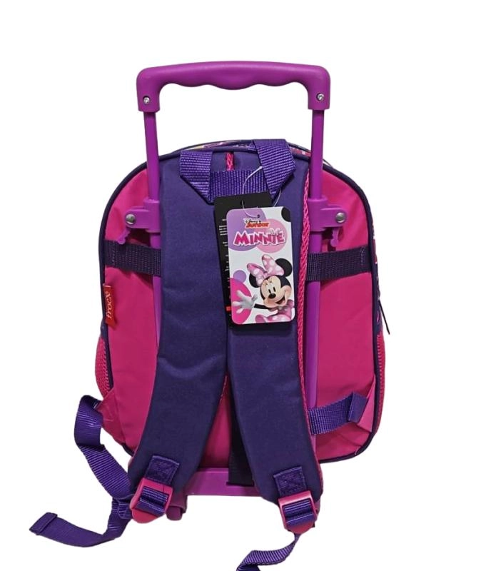 Minnie Mouse Çekçekli Anaokulu Çantası 