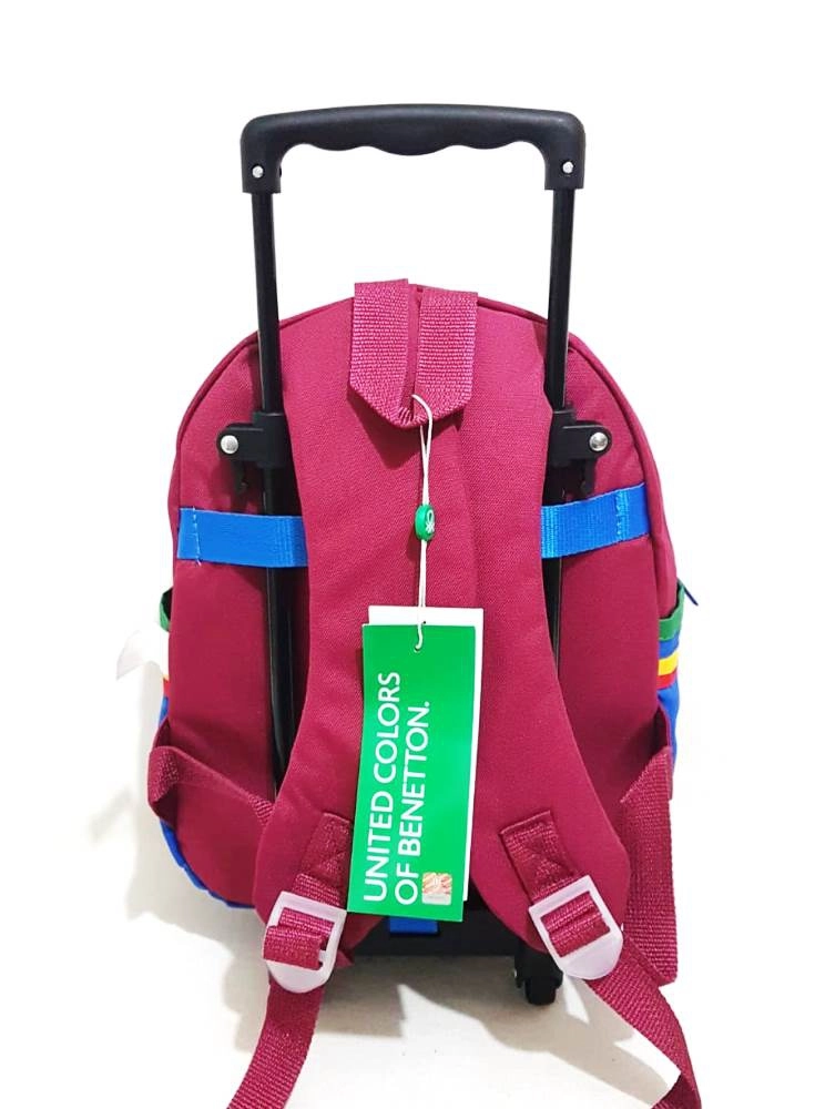Benetton Çekçekli Anaokulu Çantası 
