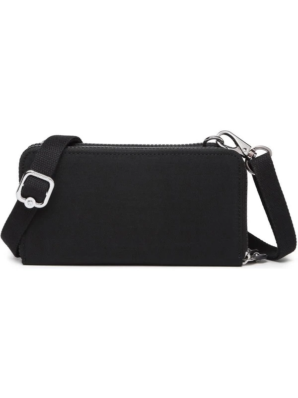 Smart Bags Çapraz Askılı Cüzdan Çanta Krinkıl Kumaş 3174 Siyah