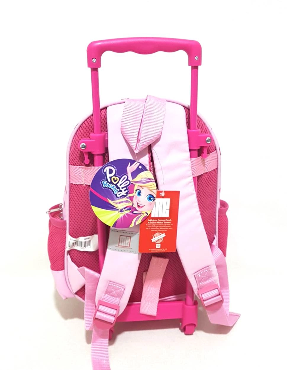 Polly Pocket Çekçekli Anaokulu Çantası 