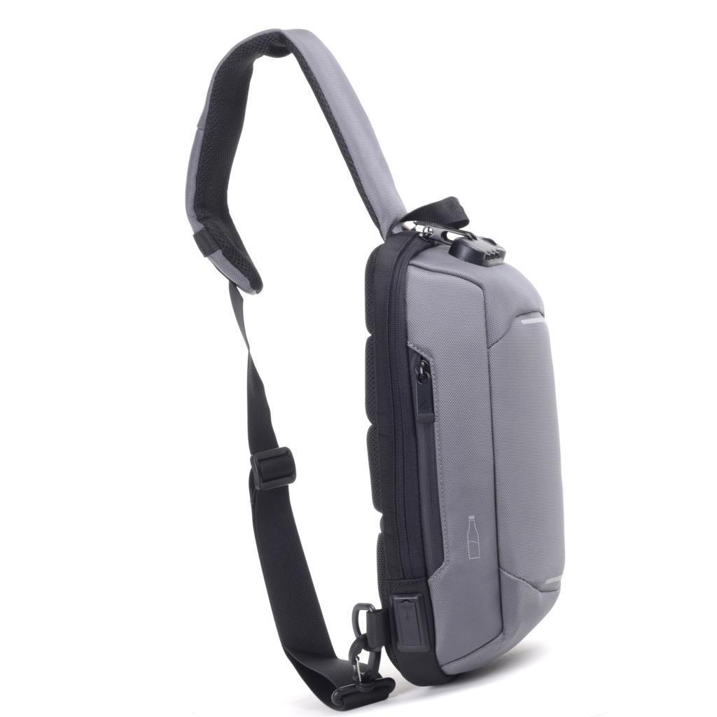 C-Active Erkek Bodybag Omuz Çantası 8619 Gri