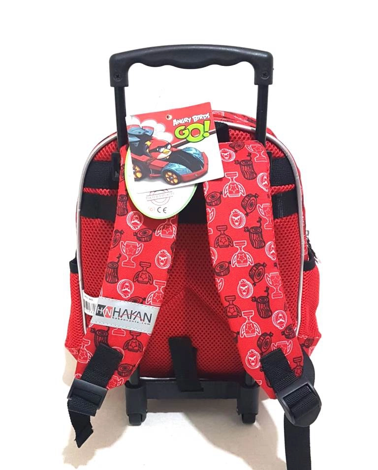 Angry Birds Çekçekli Anaokulu Çantası 87890