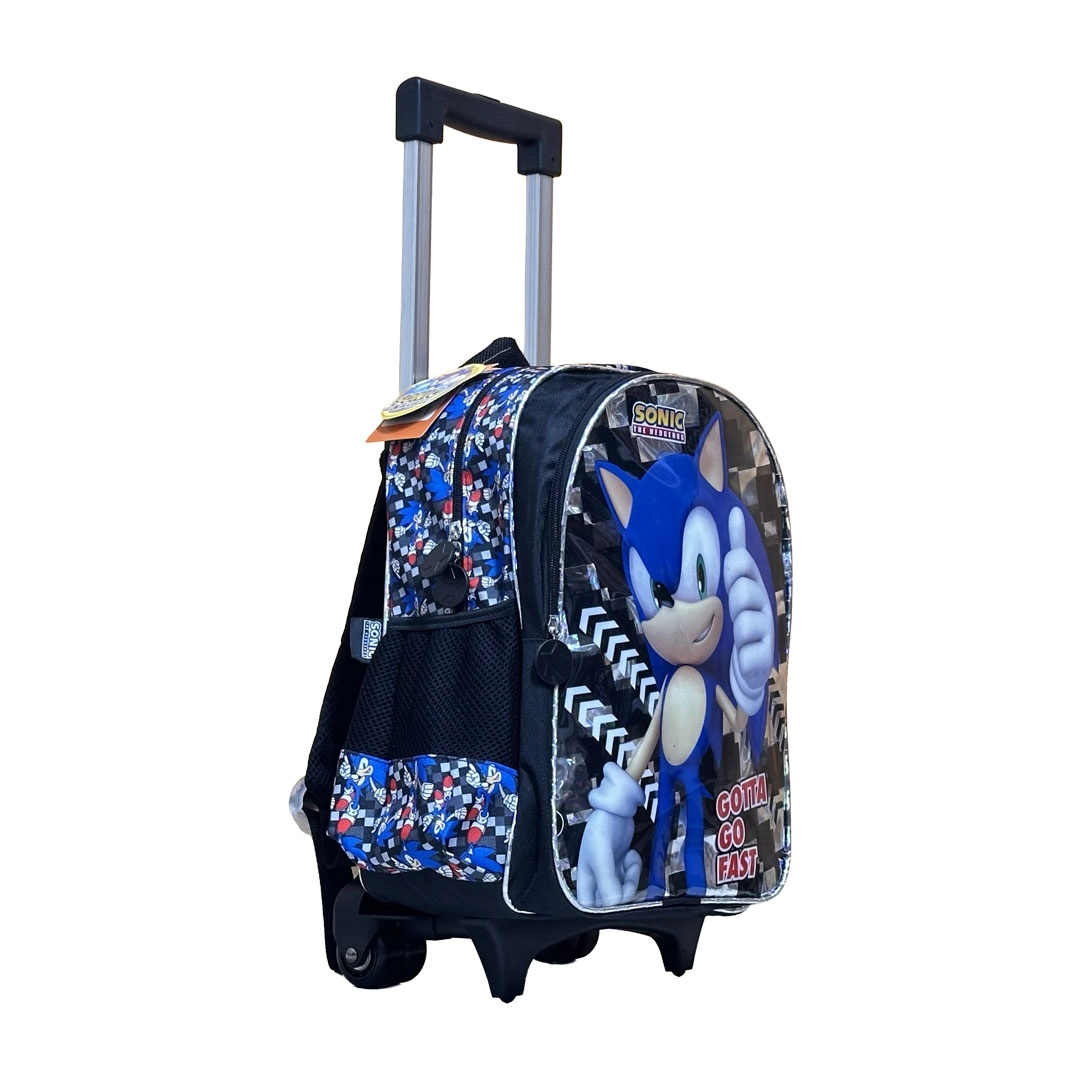 Sonic Çekçekli Okul Çantası 2066