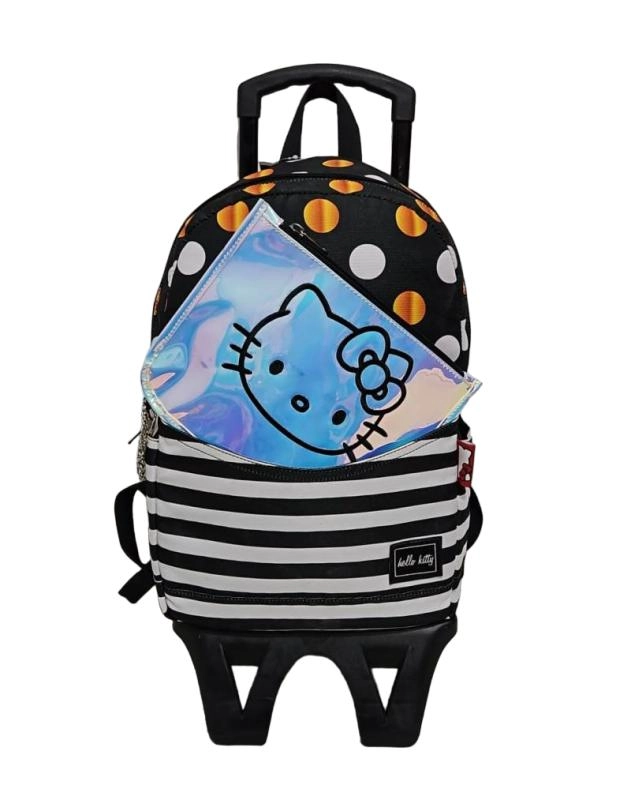 Hello Kitty Çekçekli Okul Çantası 