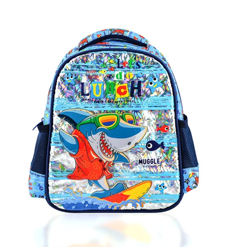 Muggle Cute Shark Anaokulu Çantası 