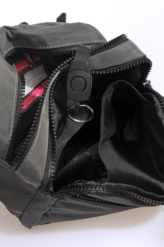 C-Active Krinkıl Uniseks Bel Çantası Freebag 8601 Gri