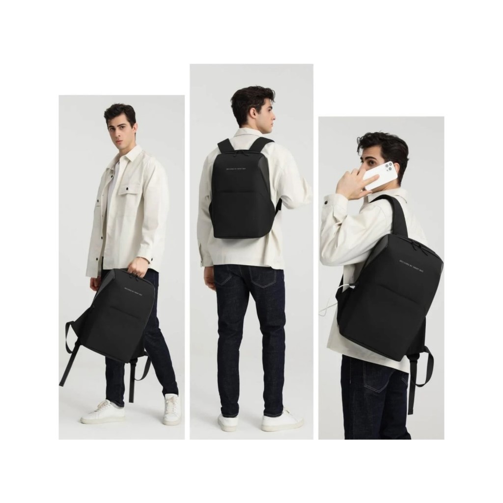 Smart Bags Unisex Business Sırt Çantası 8636 Siyah