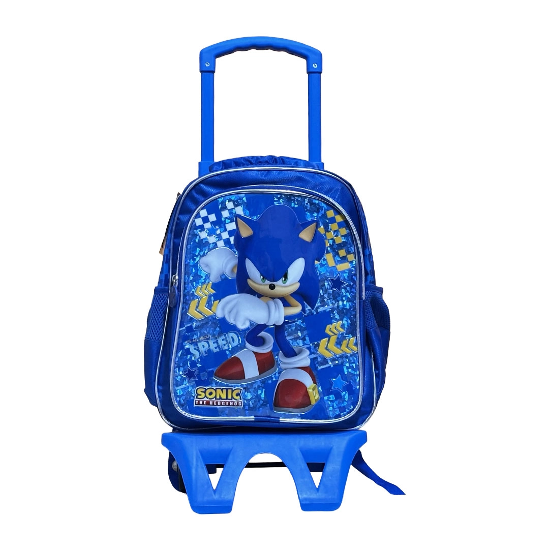 Sonic Çekçekli Okul Çantası 2537