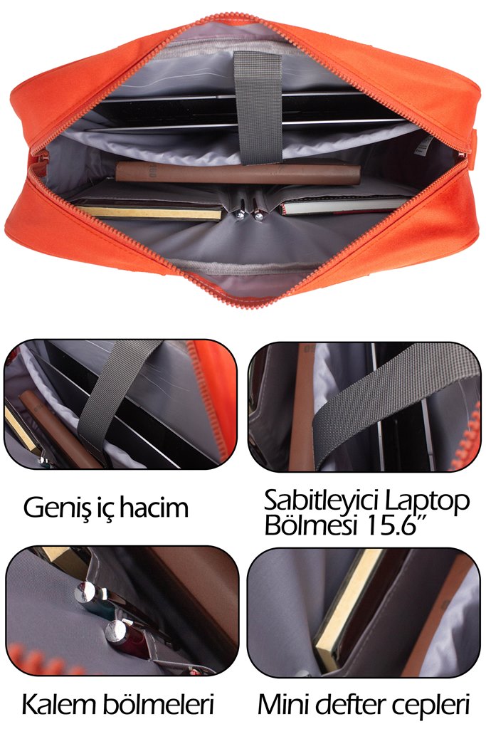 Kaff Evrak Laptop Çantası 8030 