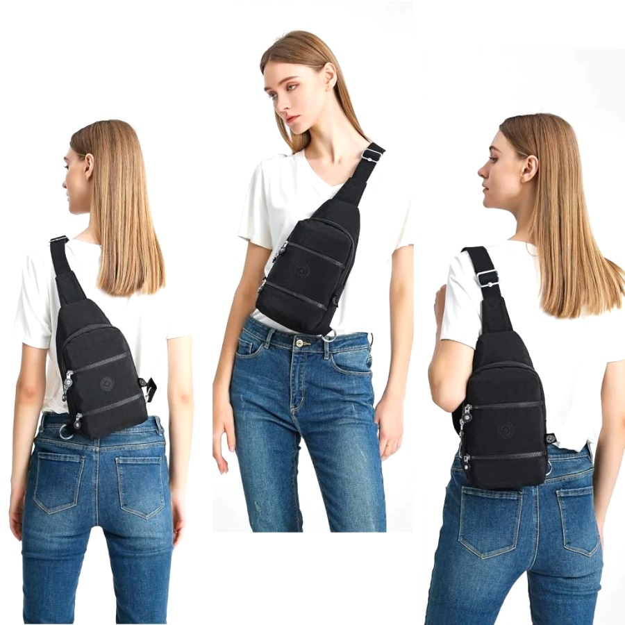 Smart Bags Kadın Bodybag Krinkıl Kumaş 3051 Renkli 