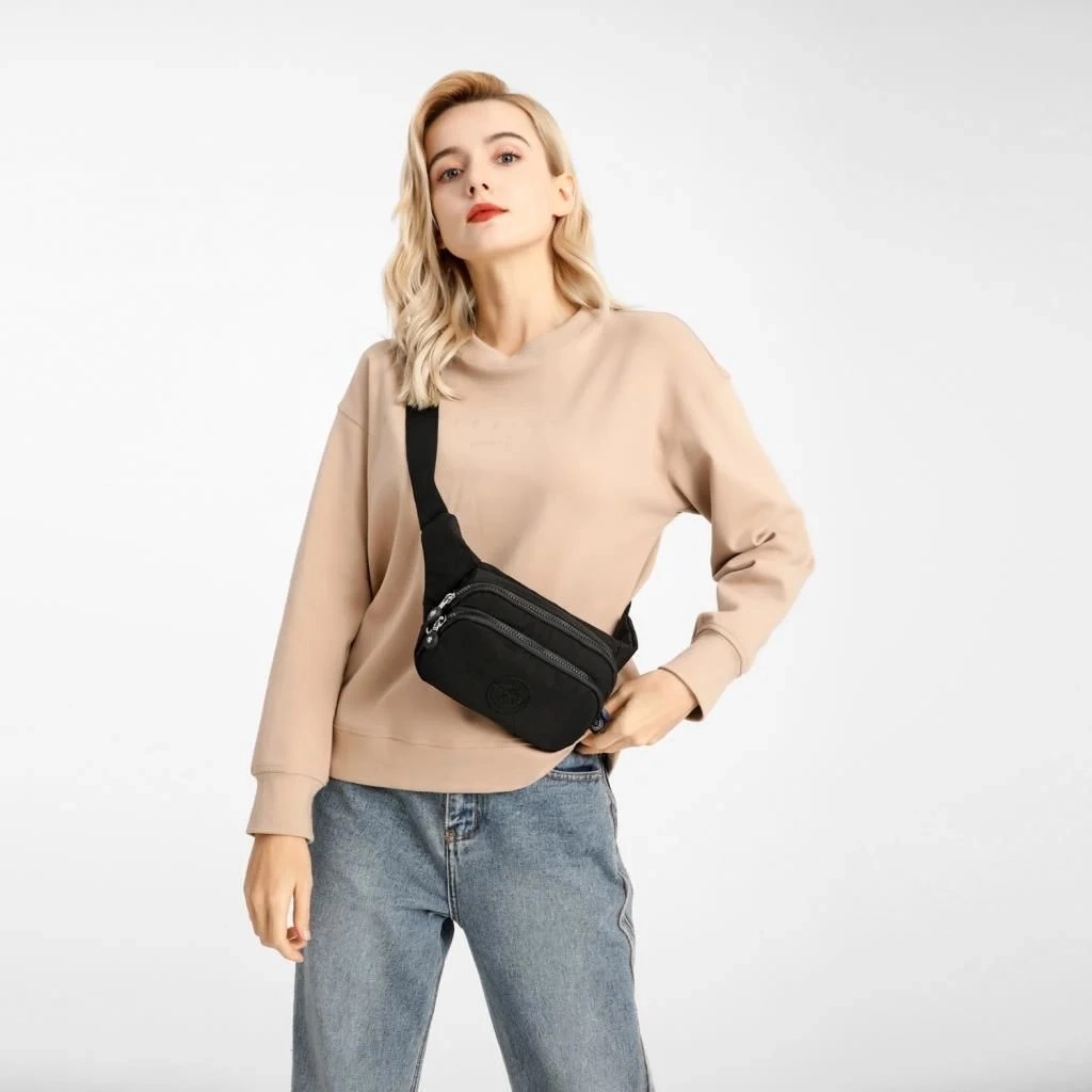 Smart Bags Bel Çantası Freebag 1154 Mor Flower