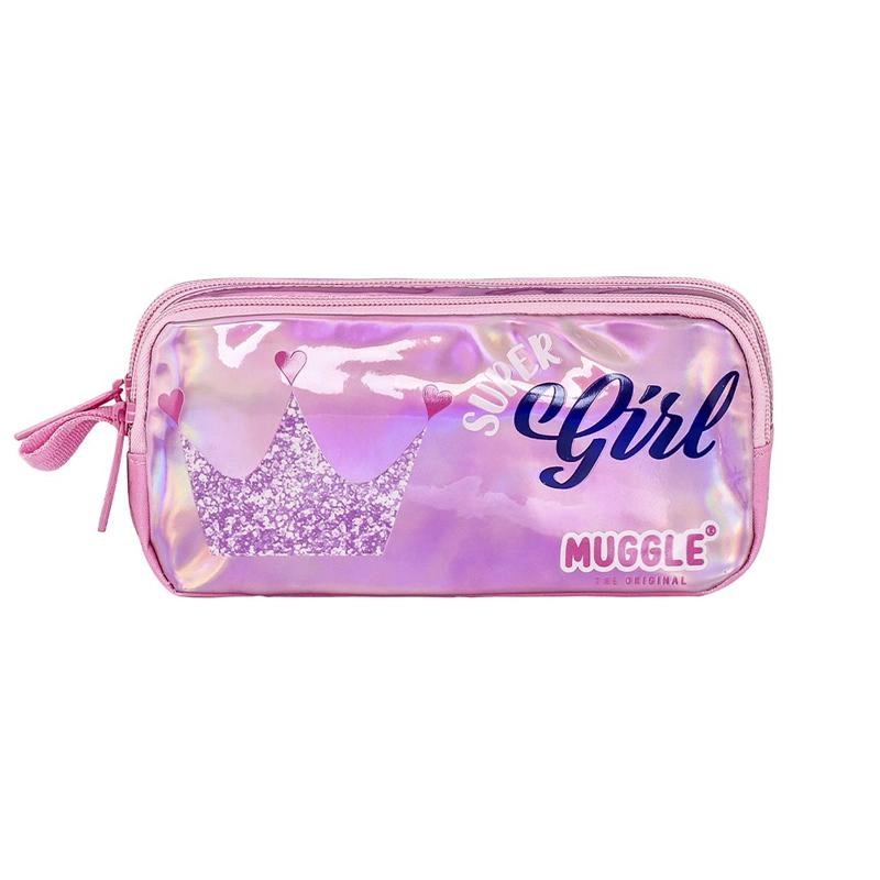 Muggle Super Girl Okul Çantası 4 lü Set