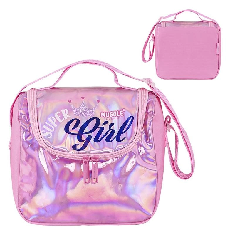 Muggle Super Girl Okul Çantası 4 lü Set