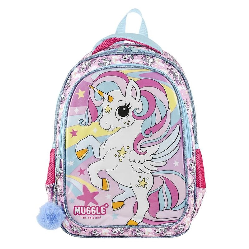 Muggle Unicorn Okul Çantası 4 lü Set