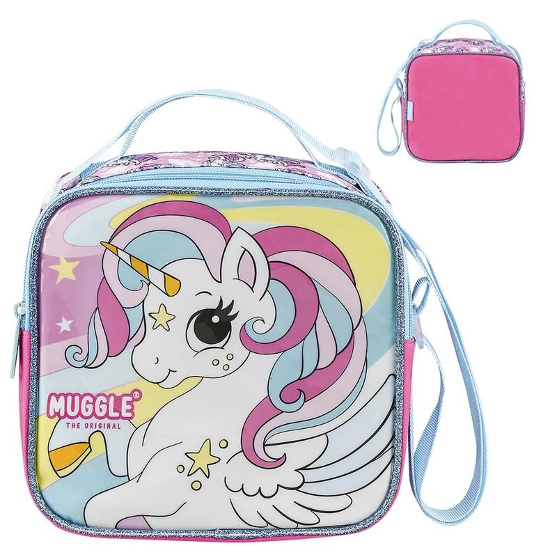 Muggle Unicorn Okul Çantası 4 lü Set