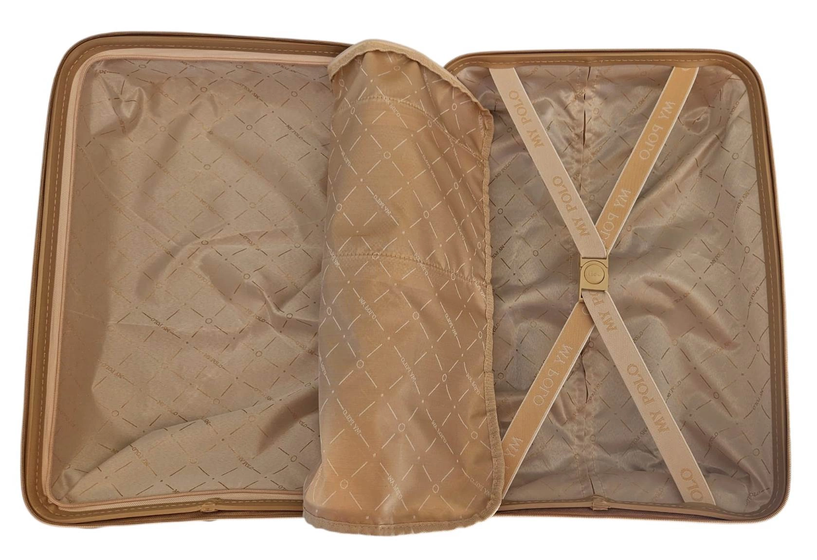 My POLO Polipropilen Üçlü Valiz Seti Haki