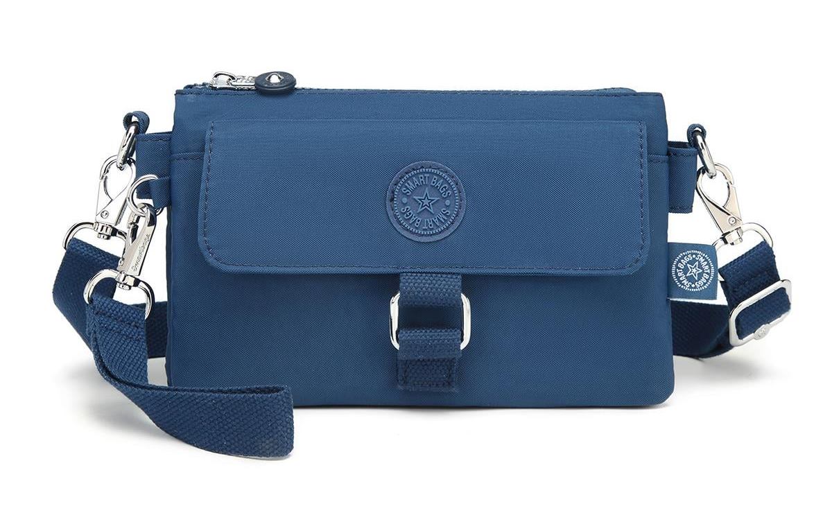 Smart Bags Kadın Postacı Çantası Krinkıl Kumaş 1147