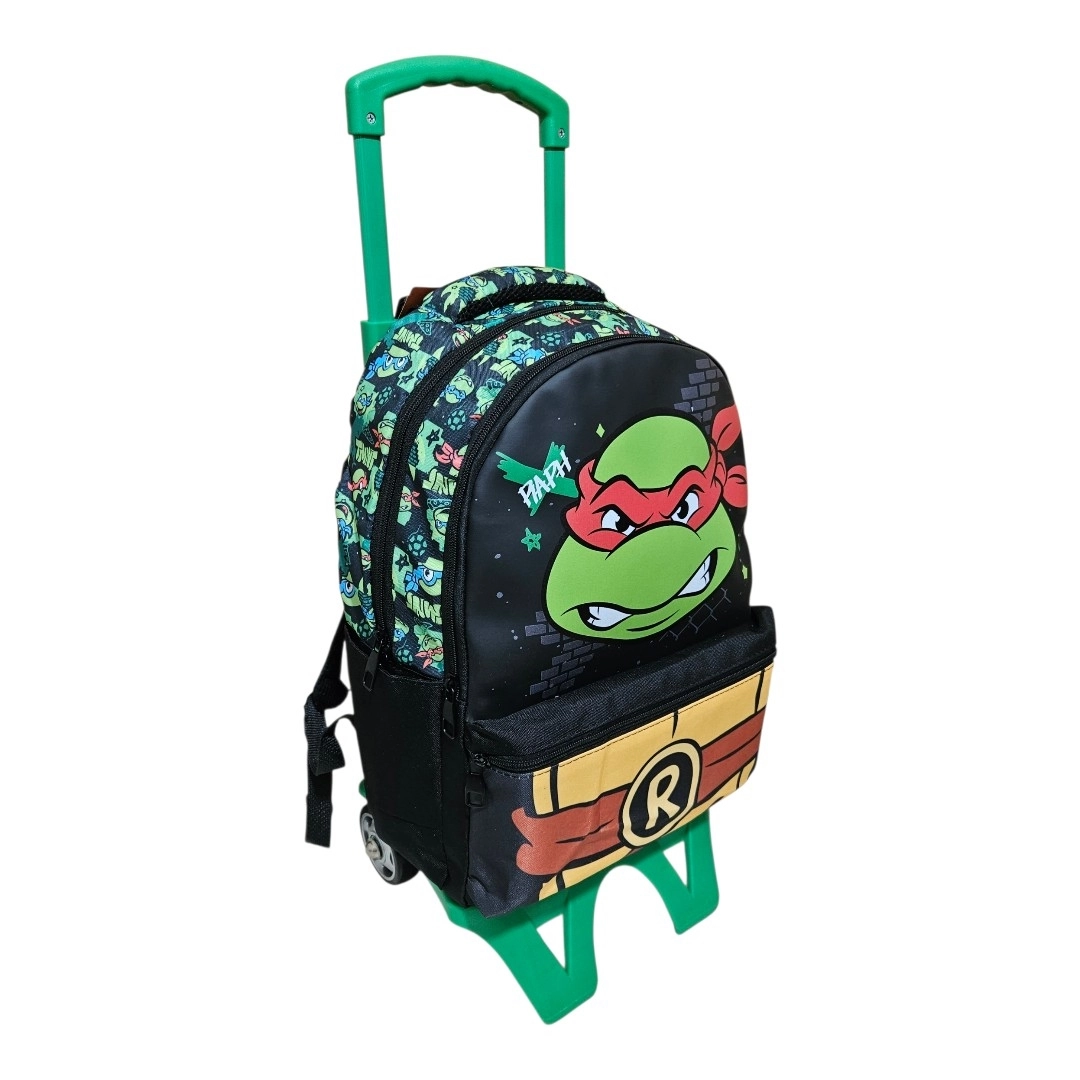 Ninja Turtles Çekçekli Okul Çantası 2632