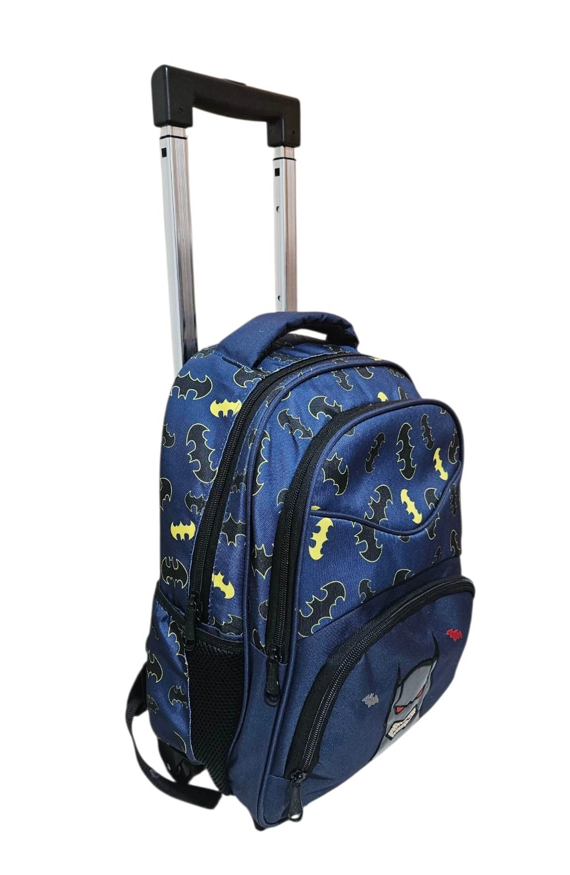 Master Pack Batman Çekçekli Okul Çantası İkili Set 